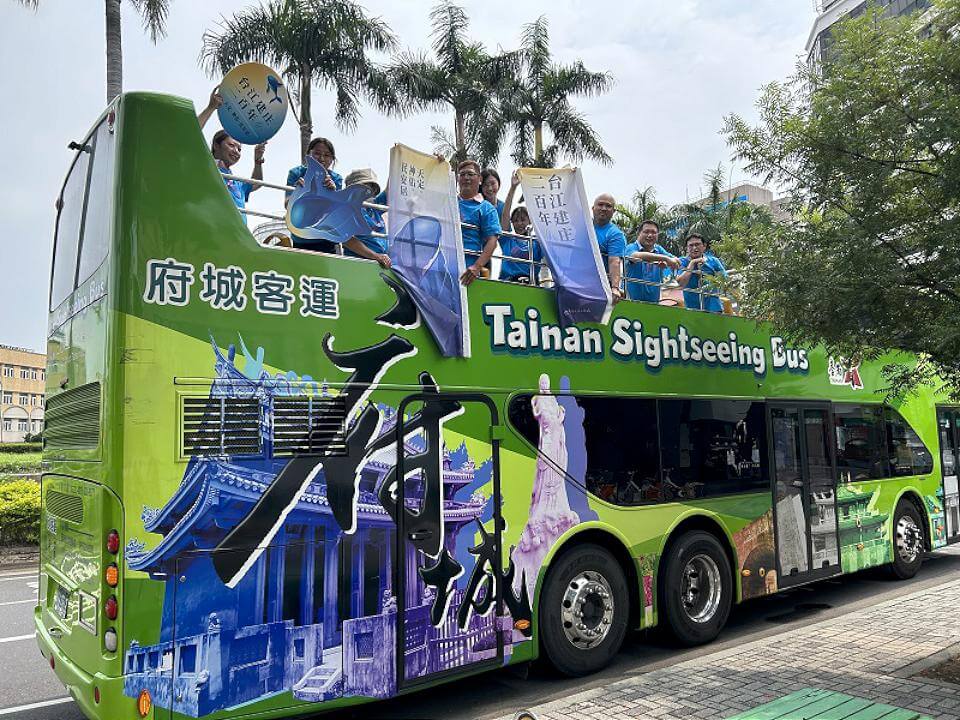 台南觀光雙層巴士新路線 台江周末線將啟航