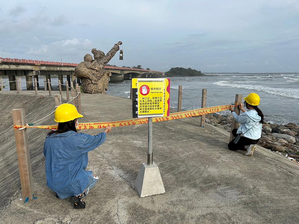 「台江提燈阿嬤」引颱風 文化局:太有創意了吧