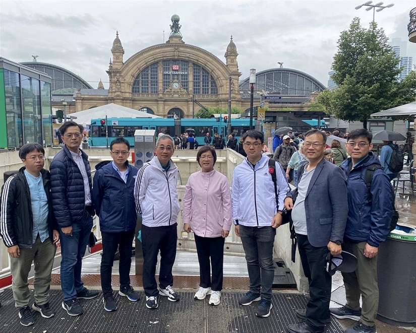 參訪德國城市輕軌及鐵路共構系統 推動軌道公共運輸的永續交通發展