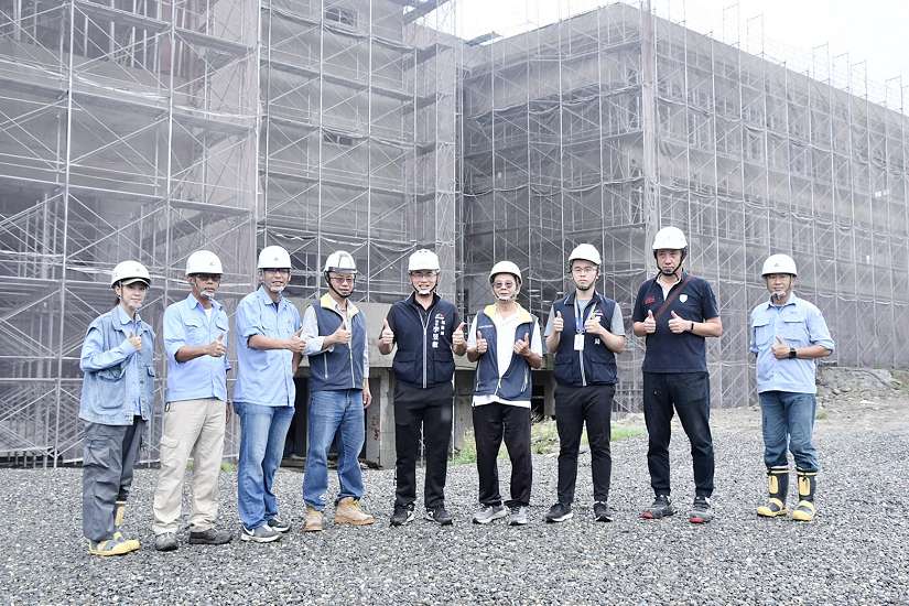 6.1億打造太平國民暨兒童運動中心 中市運動局長前往視察慰勉團隊
