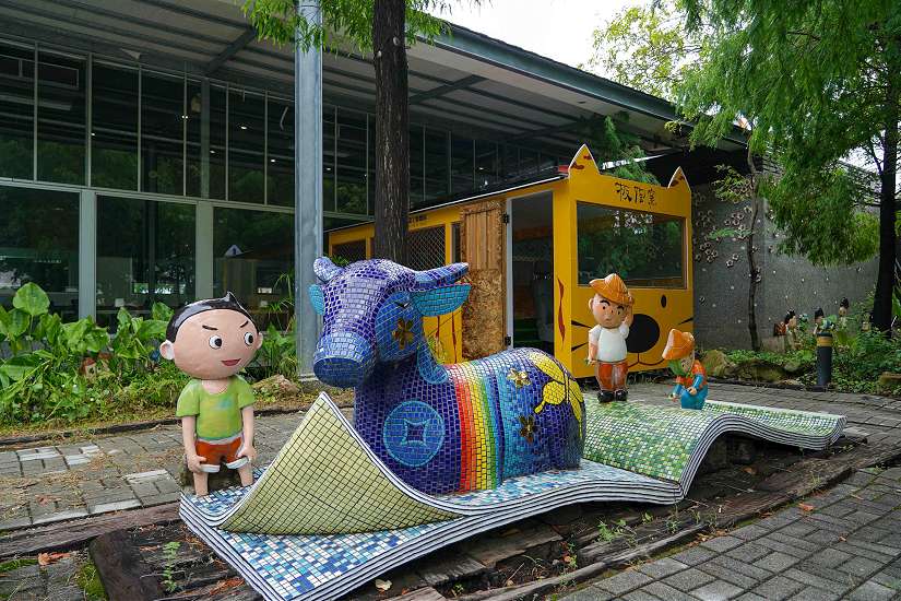 親子遊樂新選擇,探索嘉義板陶窯交趾剪黏工藝園區