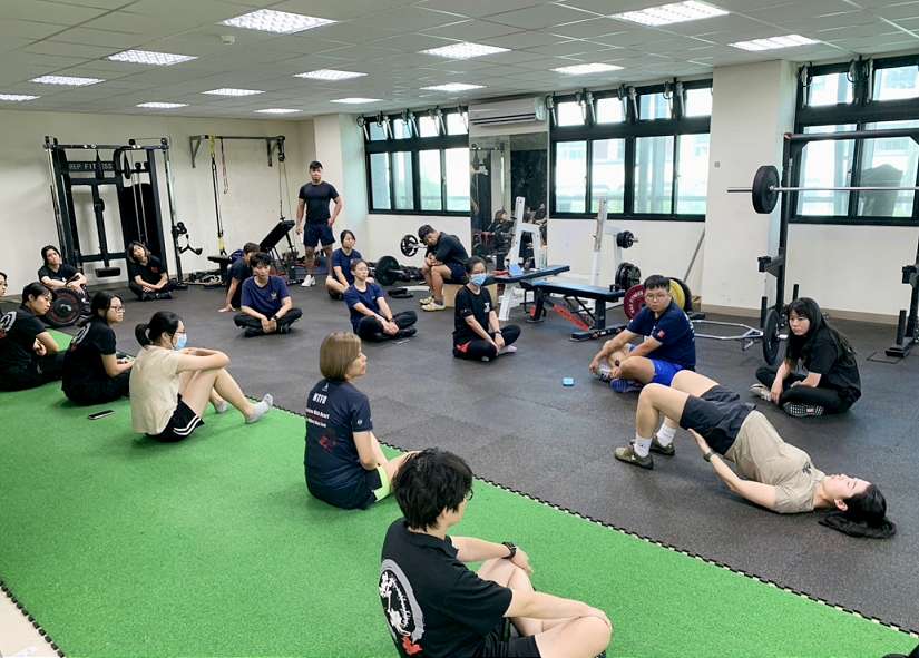 新北消防局辦理「女性肌力專班」講習 強化女性同仁體能