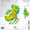 輕度颱風 凱米（國際命名 GAEMI ）目前動向分布圖